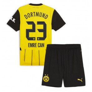 Borussia Dortmund Emre Can #23 Dětské Domácí dres komplet 2024-25 Krátký Rukáv (+ trenýrky)